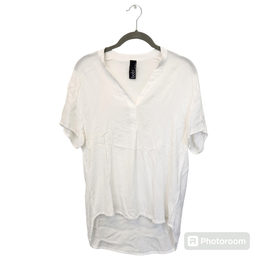 Bobi white blouse
